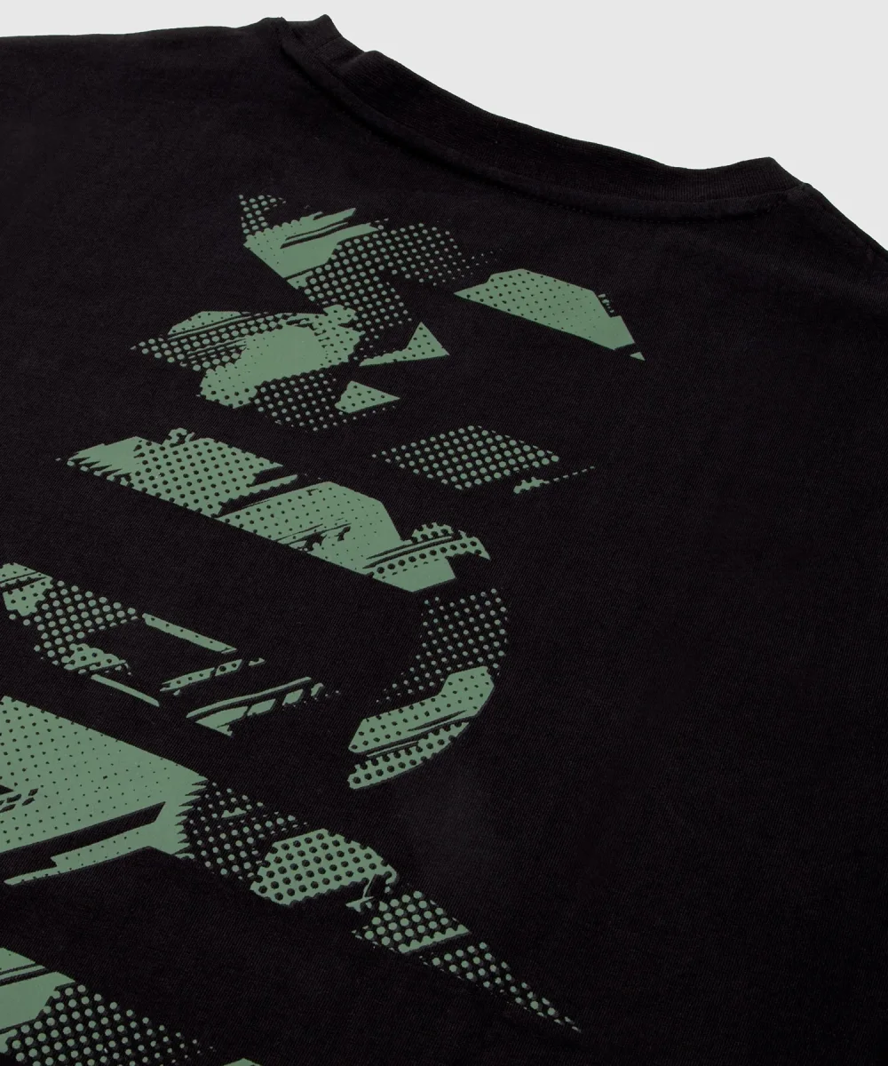 T-shirt Venum Tecmo Giant - Noir/Kaki – Image 6