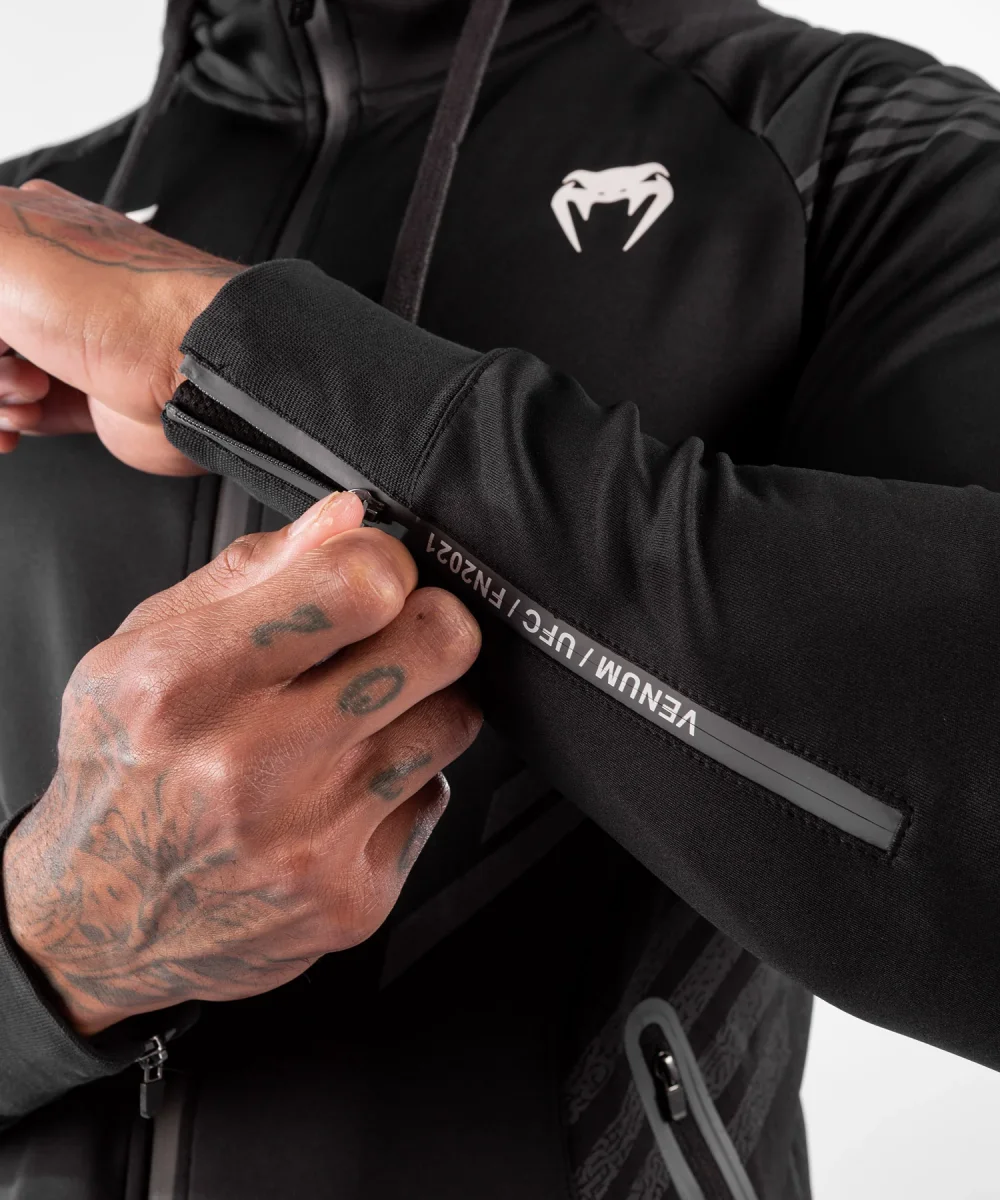 Sweatshirt à Capuche Fighters Homme UFC Venum Authentic Fight Night - Noir – Image 8